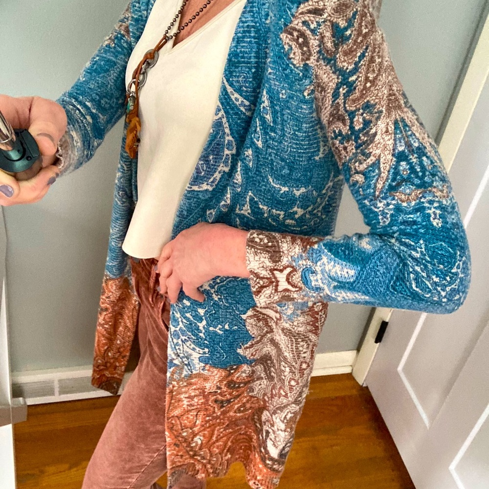 Cardigan duster